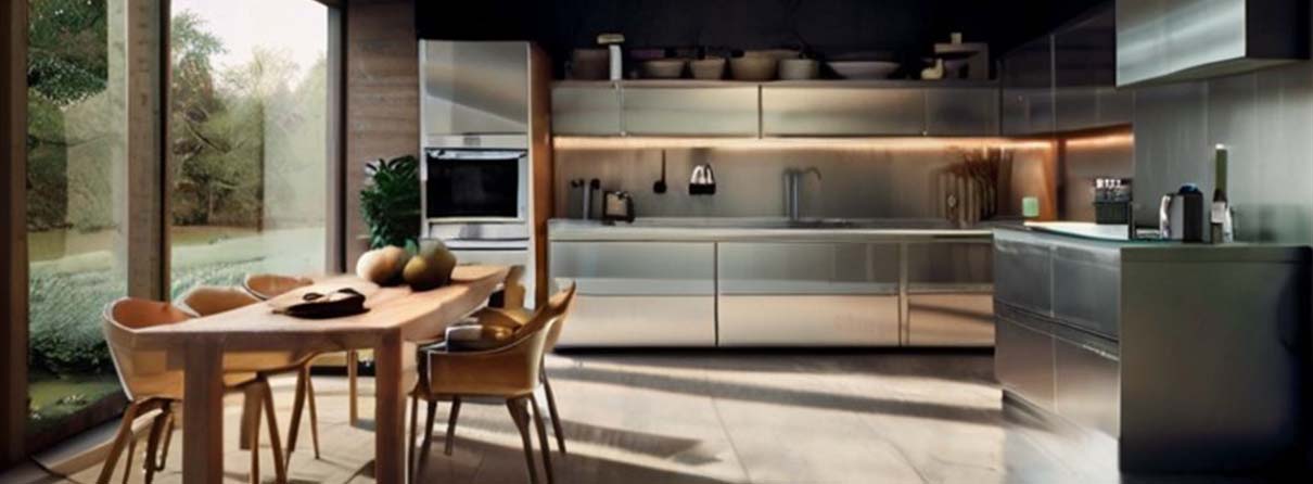 Why Stainless-Steel Modular Kitchens?